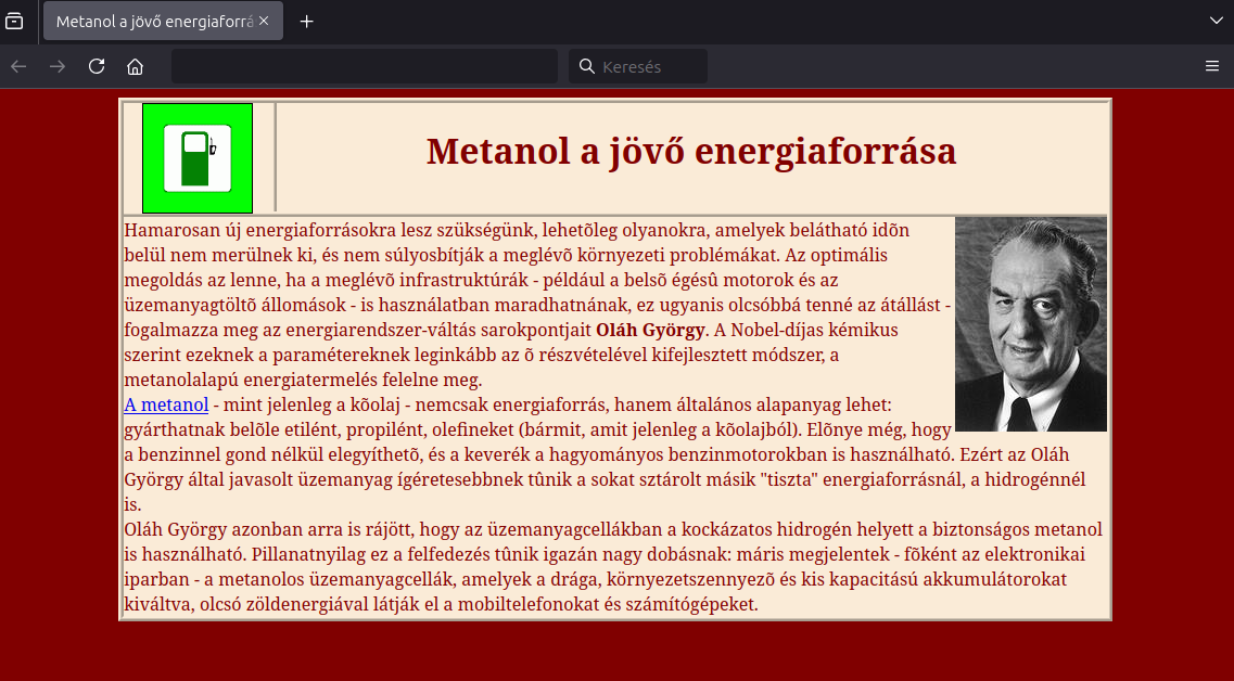 Metanol minta